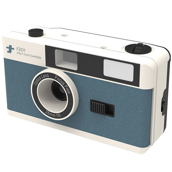 ナカバヤシ CAM-F201BL フィルムナカメラ half ブルー