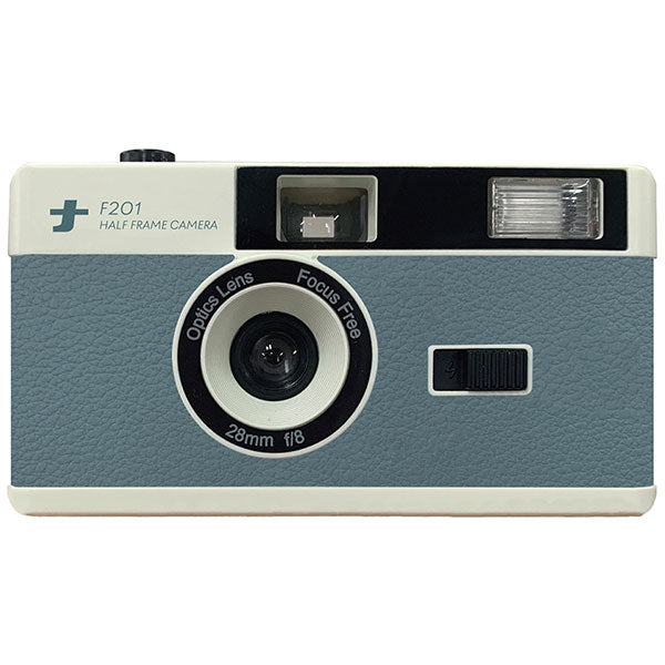 ナカバヤシ CAM-F201BL フィルムナカメラ half ブルー