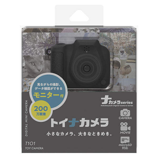 ナカバヤシ CAM-T101BK トイナカメラ ブラック