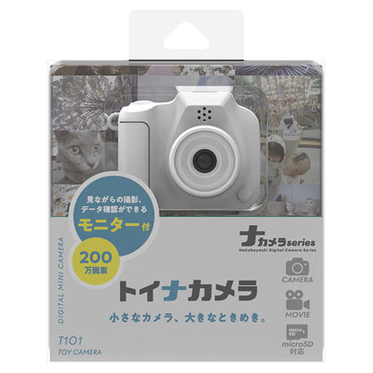 ナカバヤシ CAM-T101WH トイナカメラ ホワイト