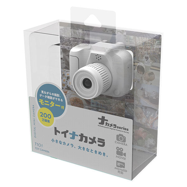 ナカバヤシ CAM-T101WH トイナカメラ ホワイト