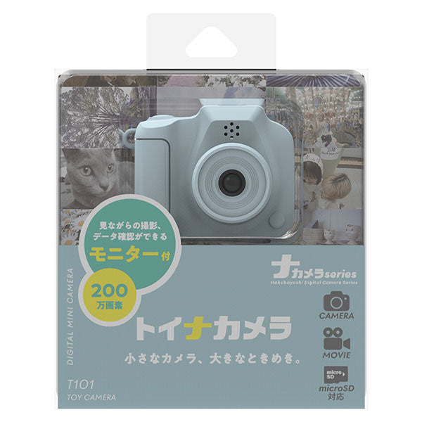 ナカバヤシ CAM-T101BL トイナカメラ ブルー