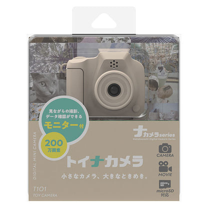 ナカバヤシ CAM-T101BE トイナカメラ ベージュ