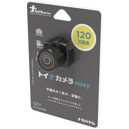 ナカバヤシ CAM-T201BK トイナカメラ easy ブラック