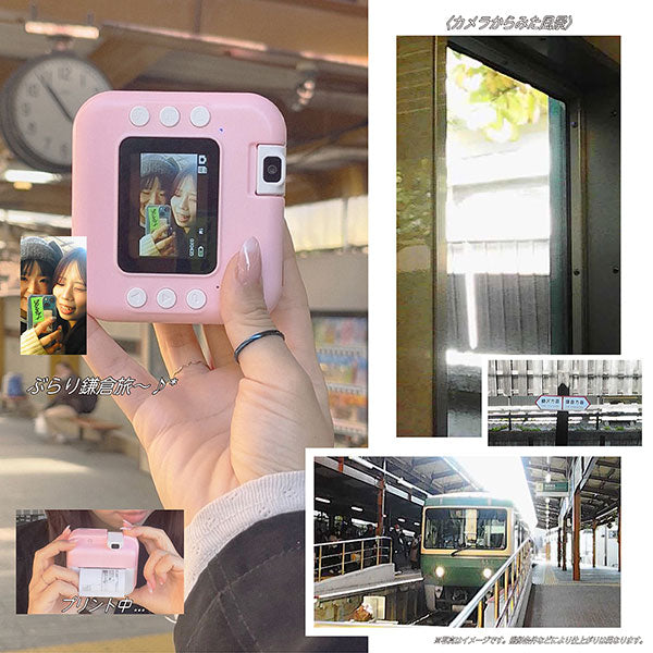 ナカバヤシ CAM-T301P トイナカメラ スムース ピンク