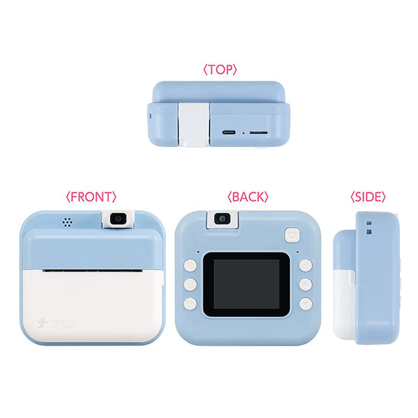 ナカバヤシ CAM-T301LBL トイナカメラ スムース ライトブルー