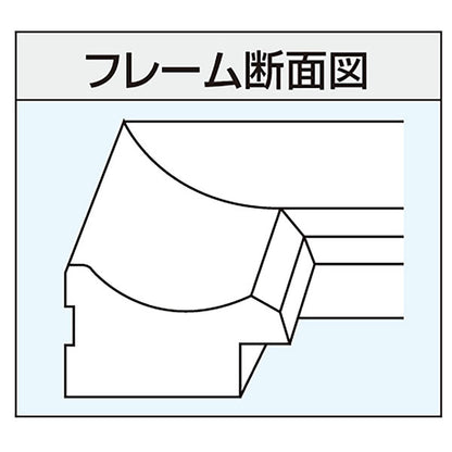 ナカバヤシ フ-KWP-20 樹脂製賞状額 A3 金ラック