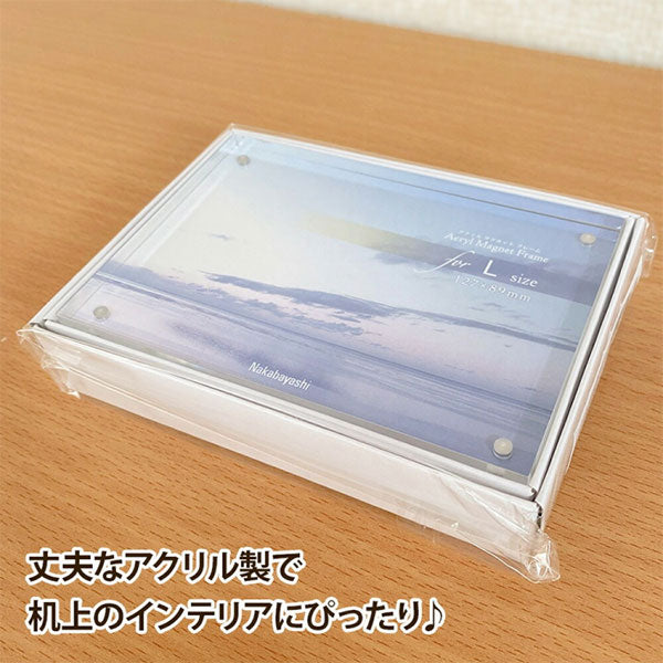 ナカバヤシ フ-ACM-L アクリルマグネットフレーム Lサイズ