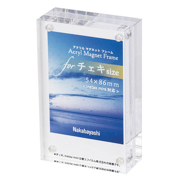 ナカバヤシ フ-ACM-CK アクリルマグネットフレーム チェキ
