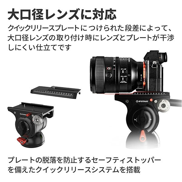 IFOOTAGE Komodo K5S ビデオ雲台