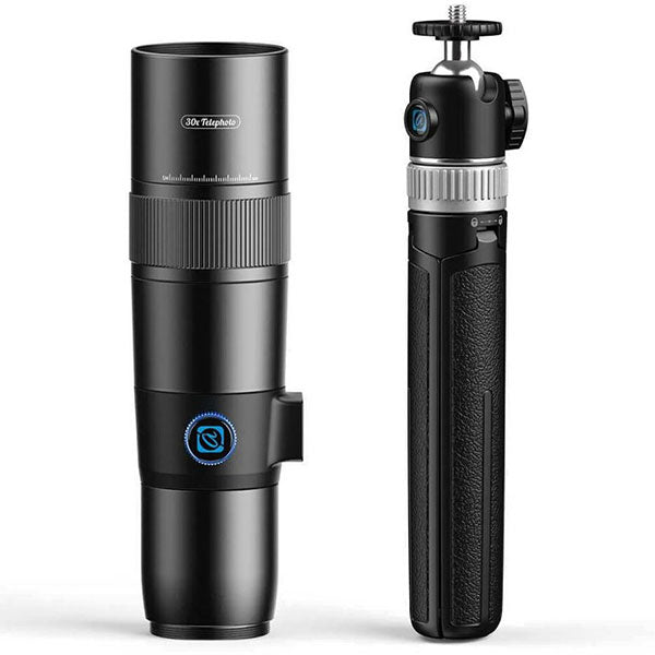 APEXEL APL-T30X スマホ用望遠レンズ 三脚付き
