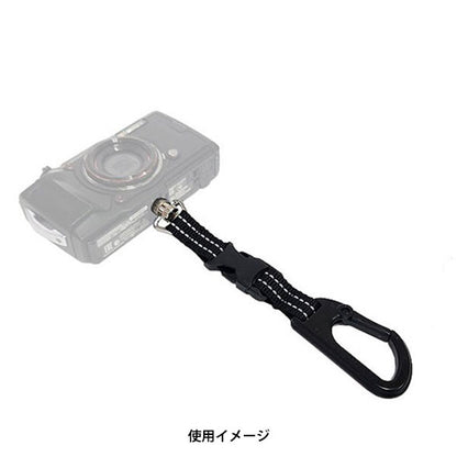 ユーエヌ UNX-5950 カラビナストラップII ネジタイプ ブラック