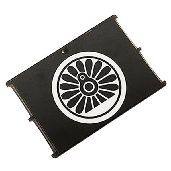 ユーエヌ UNX-8679 動輪マーク SDカードケース 4枚収納