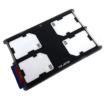 ユーエヌ UNX-8679 動輪マーク SDカードケース 4枚収納