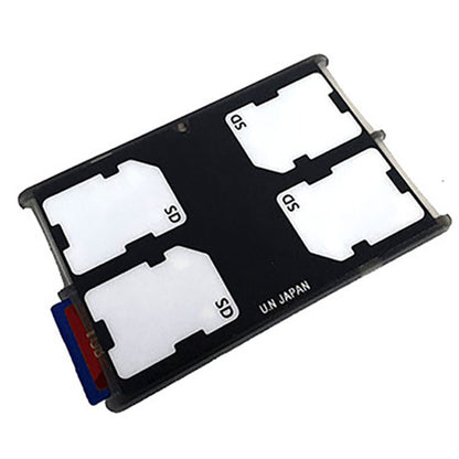 ユーエヌ UNX-8680 鉄道旗 SDカードケース 4枚収納