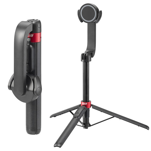 ベルボン HECVSSMGHBK コールマン セルフィースタンド マグホルダー搭載 ブラック ※欠品：納期未定（12/5現在）