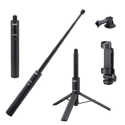 ベルボン CMMSD360M2BK コールマン マルチスタンド360II スマートフォン・アクションカメラアダプター付 ブラック