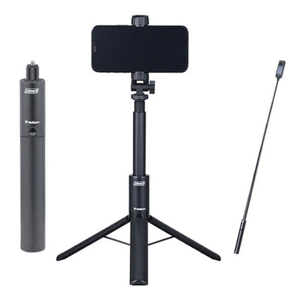 ベルボン CMMSD360M2BK コールマン マルチスタンド360II スマートフォン・アクションカメラアダプター付 ブラック