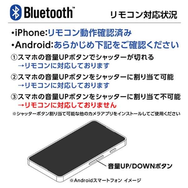 ベルボン TIP-TAP コールマン セルフィースタンド ブラック