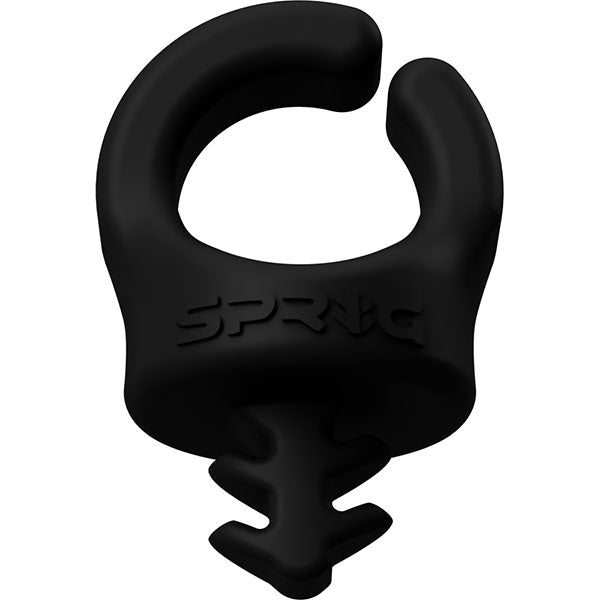 スプリッグ Sprig S3PK-1438-BK ケーブルホルダー 1/4インチネジ穴用2個＋3/8インチネジ穴用1個入 ブラック