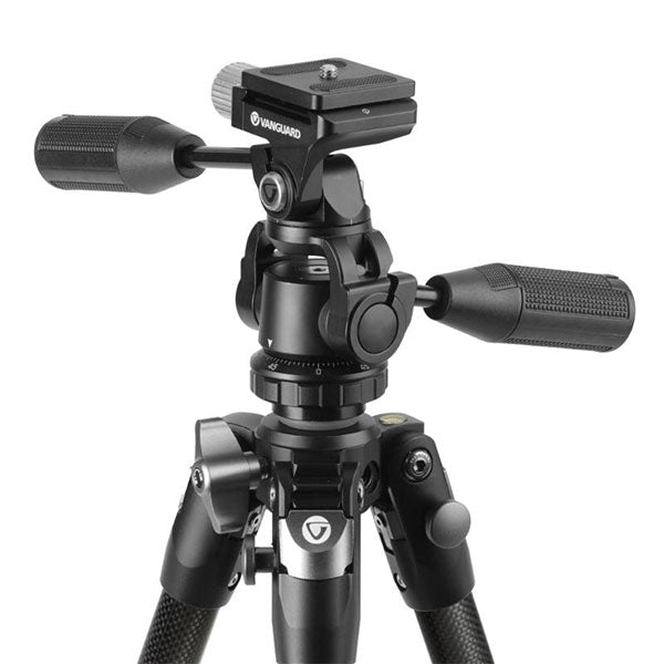 バンガード VANGUARD VESTA 3 233CP カーボン三脚 3段 3way雲台付き ※欠品：10月下旬以降の発送