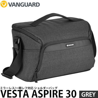 バンガード VANGUARD VESTA ASPIRE30 GY ショルダーバッグ ミラーレス/一眼レフ対応カメラバッグ グレー