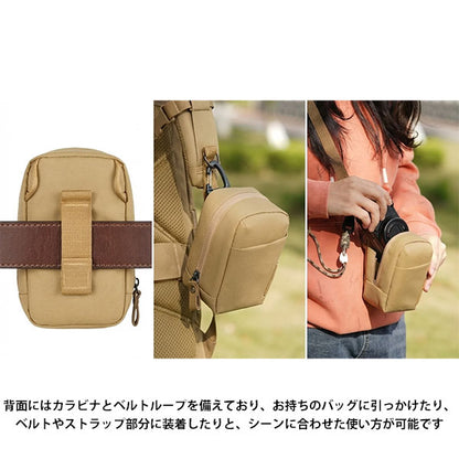 バンガード VANGUARD VEO METRO CP S BG カメラポーチ コンパクトカメラ用 ベージュ