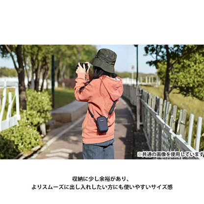 バンガード VANGUARD VESTA ASPIRE CP M GY コンパクトカメラ用ポーチ Mサイズ グレー ※欠品：8月下旬以降の発送