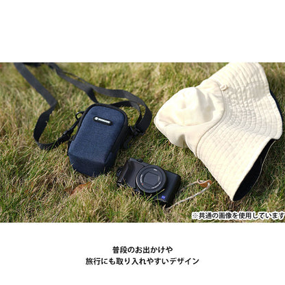 バンガード VANGUARD VESTA ASPIRE CP M NV コンパクトカメラ用ポーチ Mサイズ ネイビー