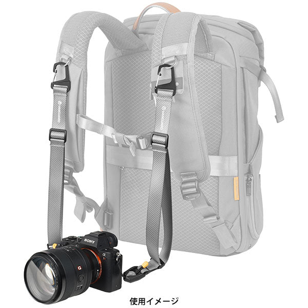 バンガード VANGUARD Connect BACKPACK STRAP GY ストラップ グレー