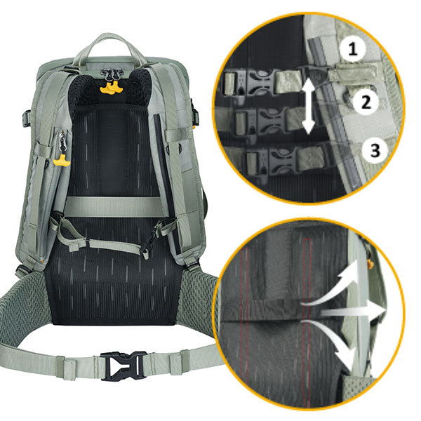 バンガード ALTA ADVENTURE LB30L OC カメラバッグ オーカー