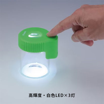 ビクセン LED観察ボトルルーペ 5倍 ボトル型