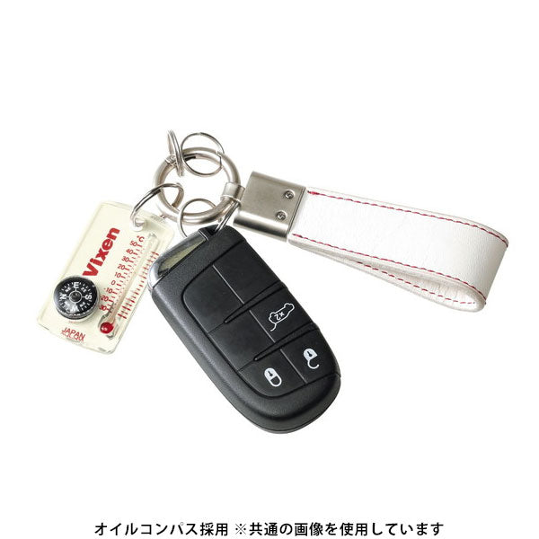 ビクセン オイル式コンパス ジッパーコンパス ホワイト
