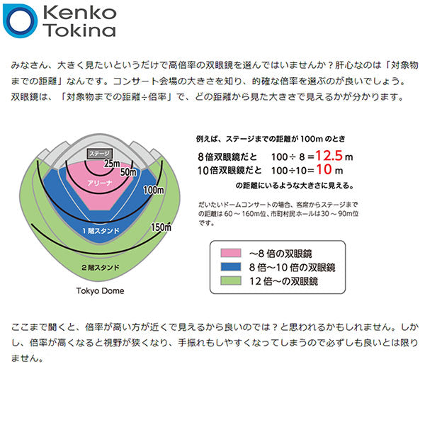 ケンコー・トキナー 双眼鏡 Kenko SG-H 10×24