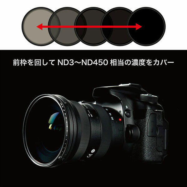 ケンコー・トキナー Kenko バリアブルND Initial N 58mm