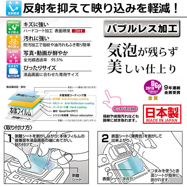 ケンコー・トキナー KLP-NZ50M2 液晶プロテクター Nikon Z50II専用