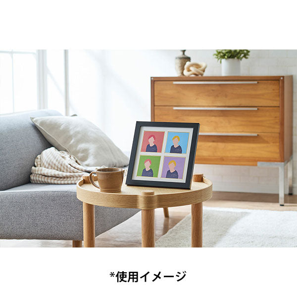 ケンコー・トキナー PS-MAME4-BK Kenko PCスクエア まめ色紙フレーム 4窓タイプ ブラック
