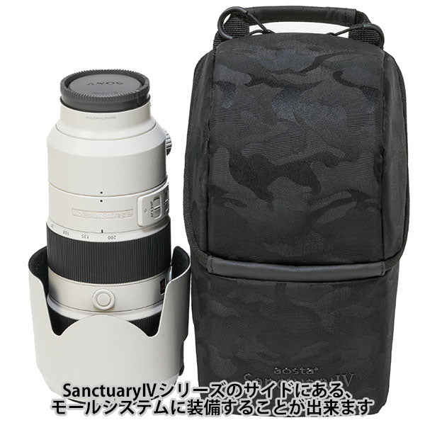 ケンコー・トキナー AOC-ST4LB L_BKCF レンズバッグ L アオスタ SanctuaryIV ブラックカモフラージュ