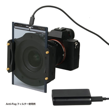 ケンコー・トキナー Kenkoヒーター付き角型フィルター100×150mmAnti-Fogプロソフトンクリア