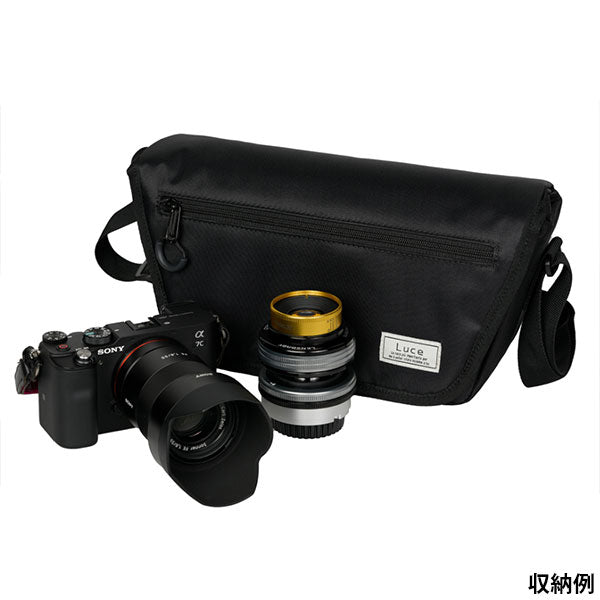 ケンコー・トキナー Luce メッセンジャーS BK カメラバッグ ブラック