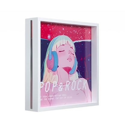 ケンコー・トキナー PS-LPDF-WH LPレコードジャケット用ダブルフェイスフレーム ホワイト