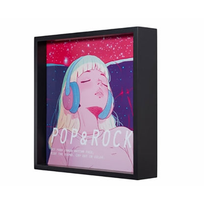 ケンコー・トキナー PS-LPDF-BK LPレコードジャケット用ダブルフェイスフレーム ブラック
