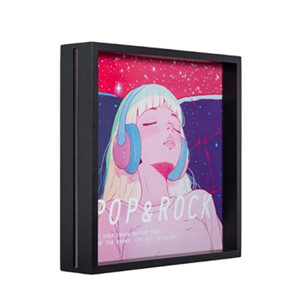 ケンコー・トキナー PS-LPDF-BK LPレコードジャケット用ダブルフェイスフレーム ブラック