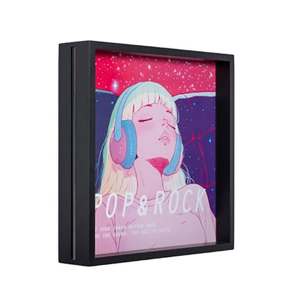 ケンコー・トキナー PS-LPDF-BK LPレコードジャケット用ダブルフェイスフレーム ブラック