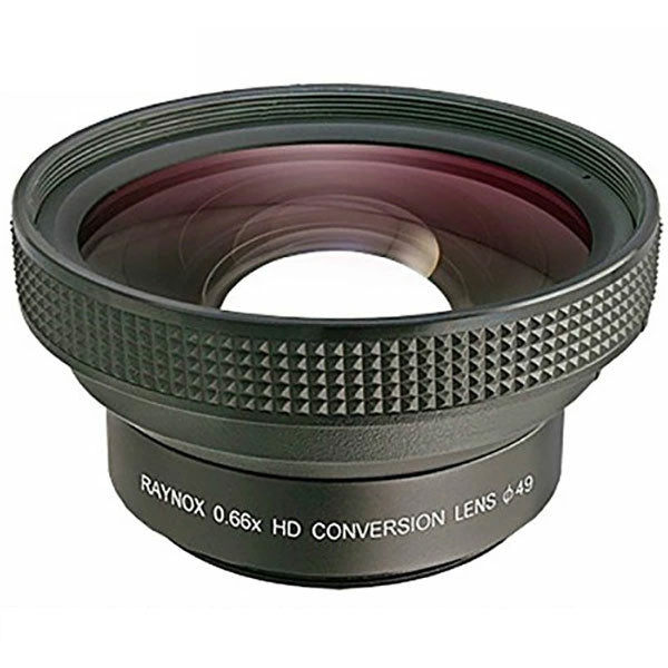 《在庫限り》 レイノックス HD-6600PRO-49A ワイド（広角）コンバージョンレンズ 0.66倍 カメラフィルター径49mm用