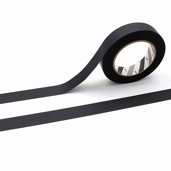 銀一 mt foto MTFOTO01 スタジオ用マスキングテープ ブラック25mm x 50m