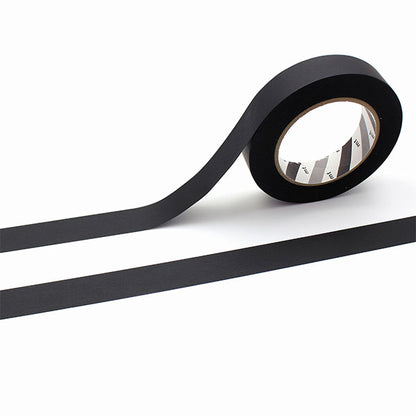 銀一 mt foto MTFOTO01 スタジオ用マスキングテープ ブラック25mm x 50m