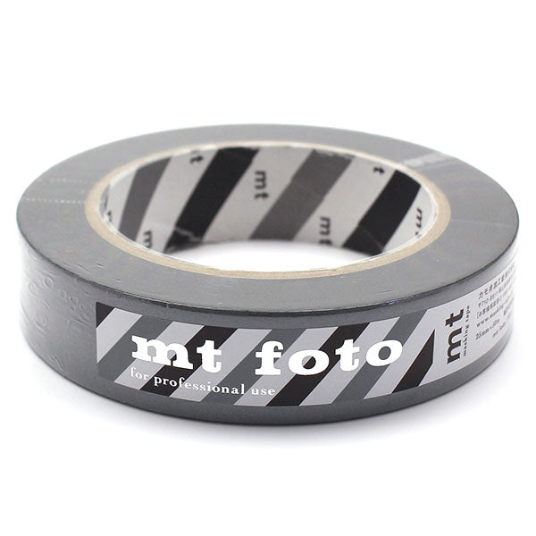 銀一 mt foto MTFOTO07 スタジオ用マスキングテープ グレー25mm x 50m