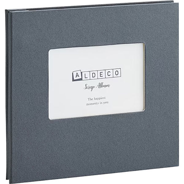 セキセイ XP-3818-60 ハーパーハウス スクラップアルバム ALDECOミニ ブラック