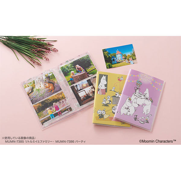 セキセイ MUMN-7382 MOOMIN×finn’ リバーシブルアルバム パックン 高透明 Lサイズ 40枚 さかな釣り